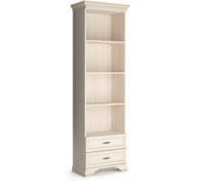 Стеллаж Сиена 600 (Бодега Белый) Стеллаж Сиена 600 (Бодега Белый)