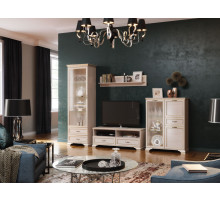 Гостиная Сиена 1 (Бодега Белый) Гостиная Сиена 1 (Бодега Белый)