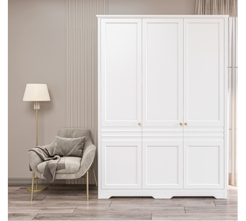 Шкаф трехстворчатый Денвер МН-040-18 Шкаф трехстворчатый Денвер МН-040-18