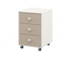 Детская прикроватная тумба с ящиками Комби МН-211-04 капучино Детская прикроватная тумба с ящиками Комби МН-211-04 капучино