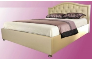 Односпальная кровать Жанна MUR-IK-JANNA с мягкой спинкой