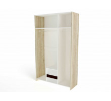 Трехстворчатый шкаф для одежды СМ-12 Мале с зеркалом Трехстворчатый шкаф для одежды СМ-12 Мале с зеркалом