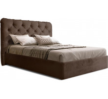 Двуспальная кровать с подъемным механизмом BOGEMIA (шоколад) Двуспальная кровать с подъемным механизмом BOGEMIA (шоколад)